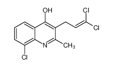 4-Quinolinol, 8-chloro-3-(3,3-dichloro-2-propenyl)-2-methyl- CAS:67629-21-4 manufacturer & supplier