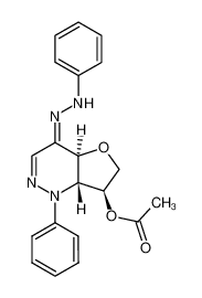 (4aS)-7t-acetoxy-1-phenyl-(4ar,7at)-4a,6,7,7a-tetrahydro-1H-furo[3,2-c]pyridazin-4-one phenylhydrazone CAS:6763-32-2 manufacturer & supplier