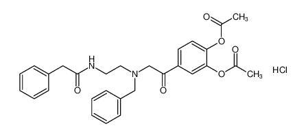 4-(N-benzyl-N-(2-(2-phenylacetamido)ethyl)glycyl)-1,2-phenylene diacetate hydrochloride CAS:67631-59-8 manufacturer & supplier