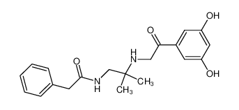 2-[1,1-dimethyl-2-(2-phenylacetamido)ethyl]amino-3',5'-dihydroxyacetophenone CAS:67632-26-2 manufacturer & supplier