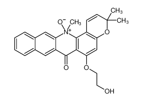 6-(2-hydroxyethoxy)-3,3,14-trimethyl-7-oxo-7,14-dihydro-3H-benzo[b]pyrano[3,2-h]acridine 14-oxide CAS:676321-40-7 manufacturer & supplier