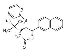 (1R,2S)-1-acetoxy-2-(tert-butylthio)-1-(2-naphthyl)-2-(2-pyridylthio)ethane CAS:676328-69-1 manufacturer & supplier