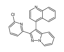 4-[2-(6-chloro-pyridin-2-yl)-pyrazolo[1,5-a]pyridin-3-yl]-quinoline CAS:676343-84-3 manufacturer & supplier