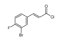 (E)-3-(3-bromo-4-fluorophenyl)prop-2-enoyl chloride CAS:676348-50-8 manufacturer & supplier