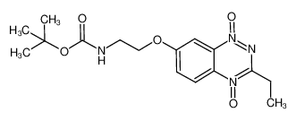 tert-butyl 2-[(3-ethyl-1,4-dioxido-1,2,4-benzotriazin-7-yl)oxy]ethylcarbamate CAS:676351-45-4 manufacturer & supplier