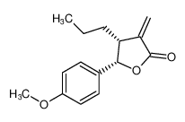 rel-(4R,5S)-5-(4-methoxyphenyl)-3-methylene-4-propyldihydrofuran-2(3H)-one CAS:676353-97-2 manufacturer & supplier