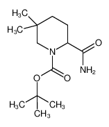 (RS)-2-carbamoyl-5,5-dimethyl-piperidine-1-carboxylic acid 1-tert-butyl ester CAS:676355-74-1 manufacturer & supplier