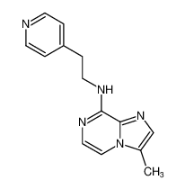 Imidazo[1,2-a]pyrazin-8-amine, 3-methyl-N-[2-(4-pyridinyl)ethyl]- CAS:676359-60-7 manufacturer & supplier