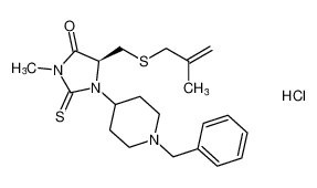 (S)-1-(1-benzylpiperidin-4-yl)-3-methyl-5-(((2-methylallyl)thio)methyl)-2-thioxoimidazolidin-4-one hydrochloride CAS:67636-34-4 manufacturer & supplier