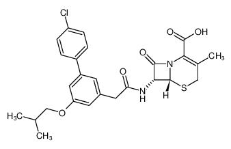 (6R,7R)-7-(2-(4'-chloro-5-isobutoxy-[1,1'-biphenyl]-3-yl)acetamido)-3-methyl-8-oxo-5-thia-1-azabicyclo[4.2.0]oct-2-ene-2-carboxylic acid CAS:67636-80-0 manufacturer & supplier