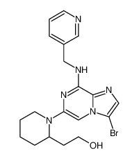 2-(1-(3-bromo-8-((pyridin-3-ylmethyl)amino)imidazo[1,2-a]pyrazin-6-yl)piperidin-2-yl)ethan-1-ol CAS:676360-59-1 manufacturer & supplier