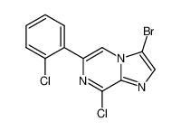 3-bromo-8-chloro-6-(2-chlorophenyl)imidazo[1,2-a]pyrazine CAS:676361-09-4 manufacturer & supplier