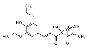 dimethyl (E)-(5-(3,5-diethoxy-4-hydroxyphenyl)-2-methyl-3-oxopent-4-en-2-yl)phosphonate CAS:676361-51-6 manufacturer & supplier