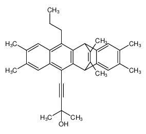 4-(2,3,8,9,13,14-hexamethyl-11-propyl-5,12-dihydro-5,12-ethenotetracen-6-yl)-2-methylbut-3-yn-2-ol CAS:676363-63-6 manufacturer & supplier