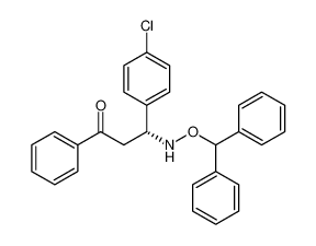 (R)-3-((benzhydryloxy)amino)-3-(4-chlorophenyl)-1-phenylpropan-1-one CAS:676369-43-0 manufacturer & supplier