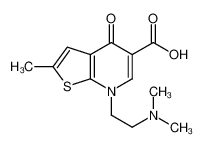 7-[2-(dimethylamino)ethyl]-2-methyl-4-oxothieno[2,3-b]pyridine-5-carboxylic acid CAS:67637-81-4 manufacturer & supplier