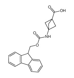 3-[(9-fluorenylmethoxycarbonyl)amino]bicyclo[1.1.1]pentane-1-carboxylic acid CAS:676371-66-7 manufacturer & supplier