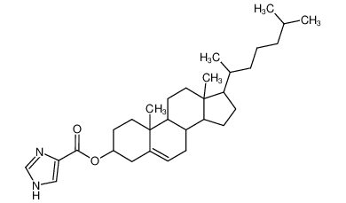 1(3)H-imidazole-4-carboxylic acid cholest-5-en-3-yl ester CAS:67639-39-8 manufacturer & supplier