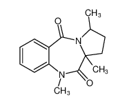 3,10,11a-trimethyl-1,2,3,11a-tetrahydro-5H-benzo[e]pyrrolo[1,2-a][1,4]diazepine-5,11(10H)-dione CAS:67639-69-4 manufacturer & supplier