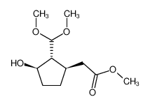 ((1R,2R,3R)-2-Dimethoxymethyl-3-hydroxy-cyclopentyl)-acetic acid methyl ester CAS:67640-52-2 manufacturer & supplier