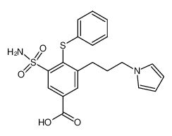 3-Sulphamoyl-4-phenylthio-5-[γ-(1-pyrrolyl)-propyl]-benzoic acid CAS:67641-60-5 manufacturer & supplier