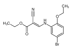 ethyl 3-((5-bromo-2-ethoxyphenyl)amino)-2-cyanoacrylate CAS:67643-40-7 manufacturer & supplier