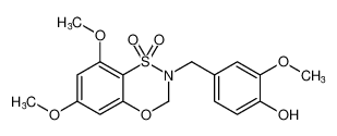 2-(4-hydroxy-3-methoxybenzyl)-6,8-dimethoxy-2,3-dihydrobenzo[e][1,4,3]oxathiazine 1,1-dioxide CAS:676436-11-6 manufacturer & supplier