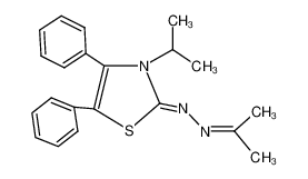 3-isopropyl-4,5-diphenyl-3H-thiazol-2-one isopropylidenehydrazone CAS:67644-79-5 manufacturer & supplier