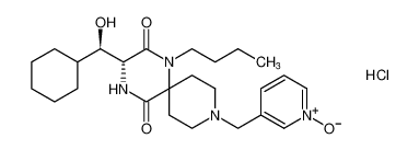 3-(((R)-1-butyl-3-((R)-cyclohexyl(hydroxy)methyl)-2,5-dioxo-1,4,9-triazaspiro[5.5]undecan-9-yl)methyl)pyridine 1-oxide hydrochloride CAS:676449-78-8 manufacturer & supplier