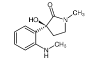 2-Pyrrolidinone, 3-hydroxy-1-methyl-3-[2-(methylamino)phenyl]-, (3S)- CAS:676451-48-2 manufacturer & supplier