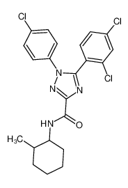 1-(4-Chlorophenyl)-5-(2,4-dichlorophenyl)-N-(2-methylcyclohexyl)-1H-1,2,4-triazole-3-carboxamide CAS:676457-18-4 manufacturer & supplier