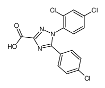 5-(4-chlorophenyl)-1-(2,4-dichlorophenyl)-1H-1,2,4-triazole-3-carboxylic acid CAS:676457-41-3 manufacturer & supplier