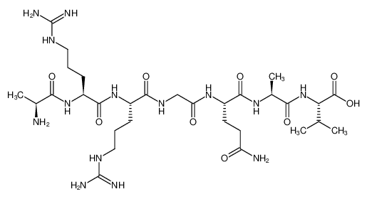 L-Valine, L-alanyl-L-arginyl-L-arginylglycyl-L-glutaminyl-L-alanyl- CAS:676460-70-1 manufacturer & supplier