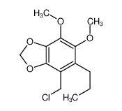 4-(chloromethyl)-6,7-dimethoxy-5-propyl-1,3-benzodioxole CAS:67647-31-8 manufacturer & supplier