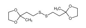 1,3-Dioxolane, 2,2'-(dithiodi-2,1-ethanediyl)bis[2-methyl- CAS:676472-02-9 manufacturer & supplier