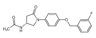 (R)-N-{1-[4-(3-fluoro-benzyloxy)-phenyl]-5-oxo-pyrrolidin-3-yl}-acetamide CAS:676479-07-5 manufacturer & supplier