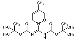 tert-butyl (Z)-(((tert-butoxycarbonyl)amino)(5-methyl-3,6-dihydro-2H-1,2-oxazin-2-yl)methylene)carbamate CAS:676487-01-7 manufacturer & supplier