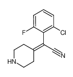 2-(2-chloro-6-fluorophenyl)-2-(piperidin-4-ylidene)acetonitrile CAS:676490-83-8 manufacturer & supplier