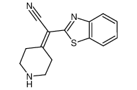 2-(benzo[d]thiazol-2-yl)-2-(piperidin-4-ylidene)acetonitrile CAS:676491-56-8 manufacturer & supplier