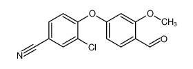 Benzonitrile, 3-chloro-4-(4-formyl-3-methoxyphenoxy)- CAS:676500-33-7 manufacturer & supplier