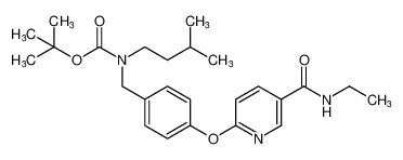 tert-butyl (4-((5-(ethylcarbamoyl)pyridin-2-yl)oxy)benzyl)(isopentyl)carbamate CAS:676501-56-7 manufacturer & supplier