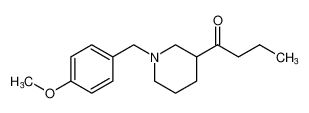 1-Butanone, 1-[1-[(4-methoxyphenyl)methyl]-3-piperidinyl]- CAS:676501-72-7 manufacturer & supplier