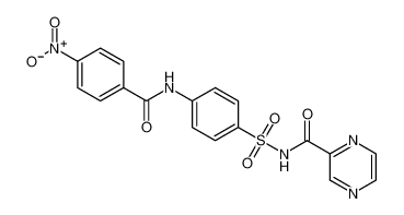 Pyrazinecarboxamide, N-[[4-[(4-nitrobenzoyl)amino]phenyl]sulfonyl]- CAS:676518-01-7 manufacturer & supplier