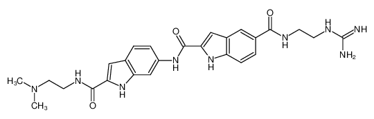 1H-Indole-2,5-dicarboxylic Acid 2-{[2-(2-dimethylaminoethylcarbamoyl)-1H-indol-6-yl]amide} 5-[(2-guanidinoethyl)amide] CAS:676524-64-4 manufacturer & supplier