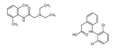 lidocaine diclofenac salt CAS:676525-82-9 manufacturer & supplier