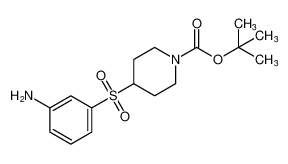 tert-butyl 4-((3-aminophenyl)sulfonyl)piperidine-1-carboxylate CAS:676527-61-0 manufacturer & supplier