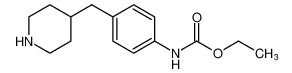 Carbamic acid, [4-(4-piperidinylmethyl)phenyl]-, ethyl ester CAS:676529-72-9 manufacturer & supplier