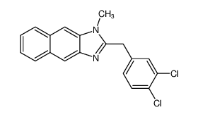 1H-Naphth[2,3-d]imidazole, 2-[(3,4-dichlorophenyl)methyl]-1-methyl- CAS:676530-52-2 manufacturer & supplier