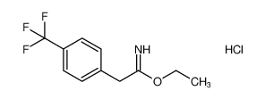 Benzeneethanimidic acid, 4-(trifluoromethyl)-, ethyl ester, hydrochloride CAS:676530-62-4 manufacturer & supplier