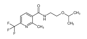 N-(2-isopropoxyethyl)-2-methyl-6-(trifluoromethyl)nicotinamide CAS:676534-13-7 manufacturer & supplier